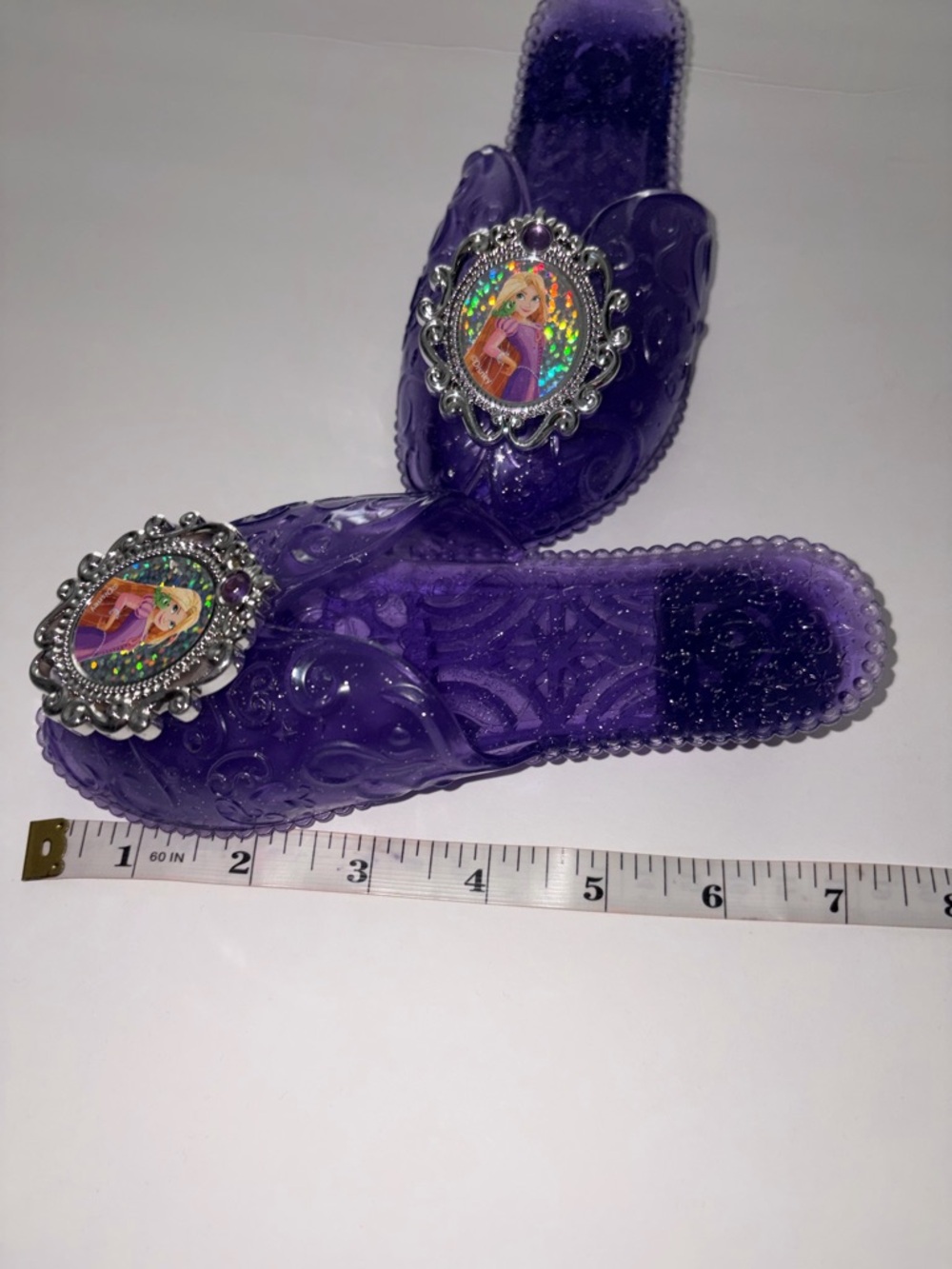Disney Purple Princess Jelly Dress Sandals - Picture 6 of 6
